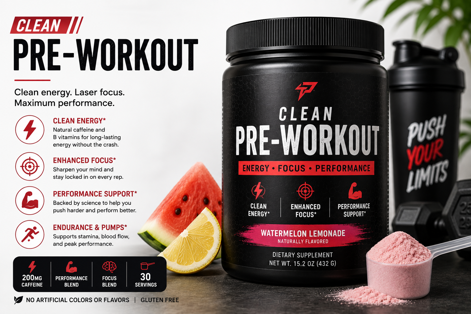 Clean Pre-Workout